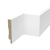 PRÓBKA 20 CM - Listwa przypodłogowa MDF lakierowana biała z wodoodporną powłoką PRIMA SLIM 8cm