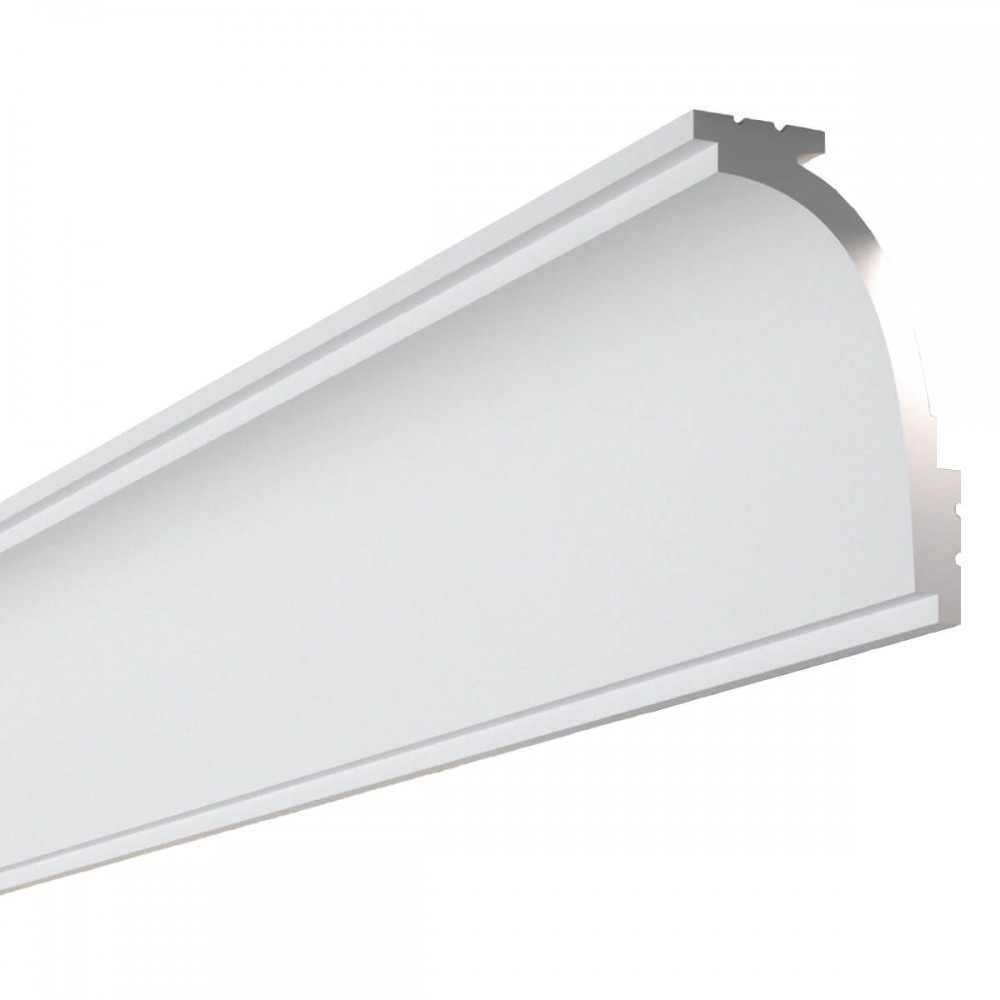 Listwa karniszowa Mardom Decor MD111 biała wym. 200 x 6.2 x 9.2 cm, z PolyForce