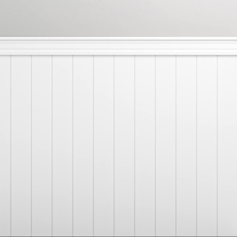 Listwa pionowa do boazerii angielskiej PURE, lakierowana 12,5 x 1,6 x 200 cm