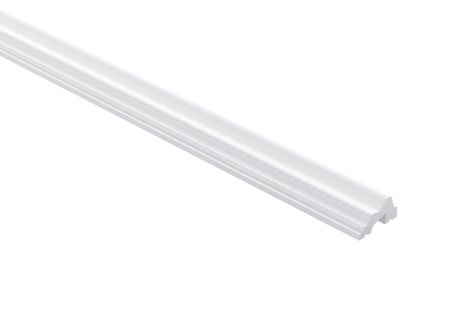 Zakończenie prawe lakierowane panelu Aria WP005RTP wym. 200 x 1.6 x 2.8 cm, z PolyForce