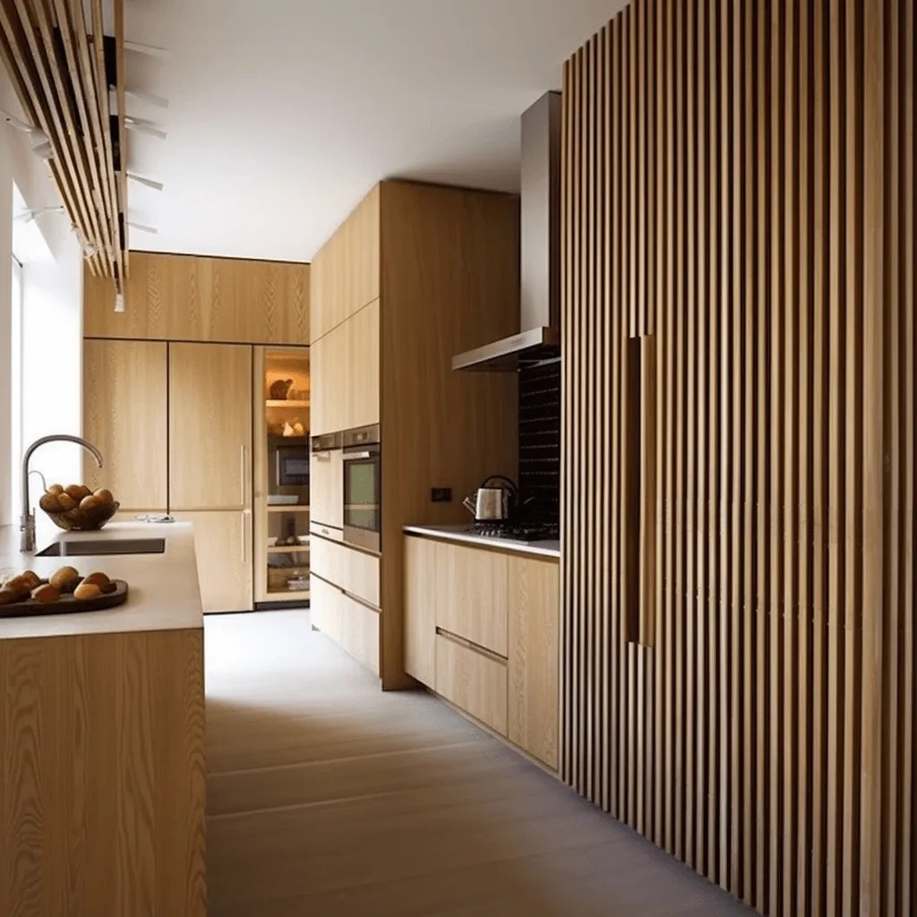 Lamela ścienna Dąb Naturalny L0105T wym. 200 x 1.2 x 12 cm, kolor: naturalny dąb, z PolyForce