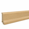 PRÓBKA 20 CM - Listwa przypodłogowa drewniana 60x21 - dąb lakierowany