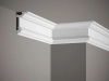 Wielofunkcyjna listwa sufitowa MD137 biała wym. 200 x 5.5 x 9.6 cm, z PolyForce
