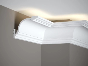 Listwa oświetleniowa sufitowa MD156 biała wym. 200 x 14.5 x 11 cm, z PolyForce