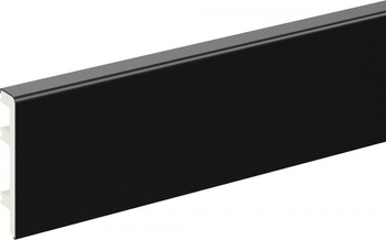 Listwa przypodłogowa PVC Status Line 80x15mm L= 2,20m Czarny RAL9005 lakier mat