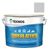 Teknos Superlateksi, matowa farba do boazerii i listew, pojemność 0,9 L, kolor szary RAL7047