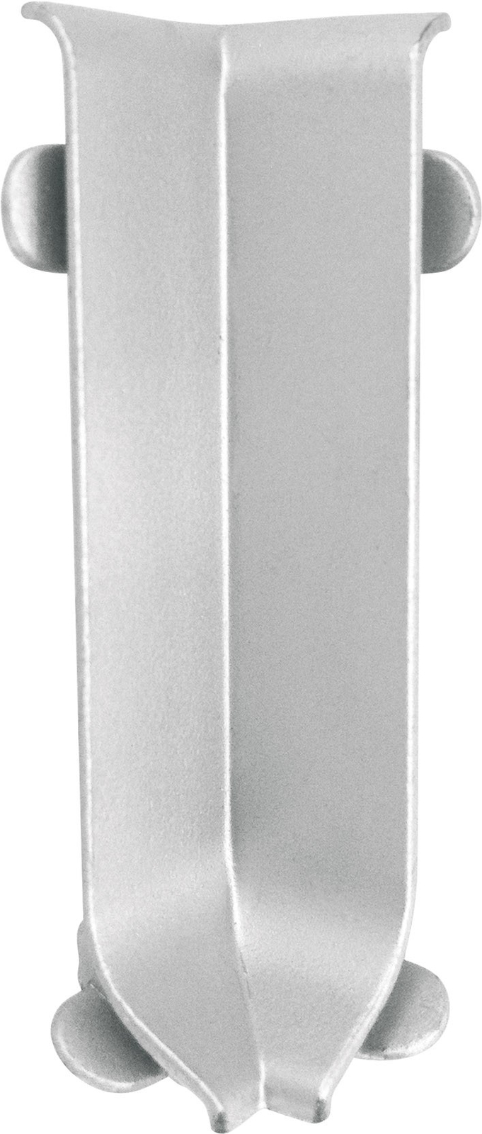 Narożniki wewnętrzne listwy podłogowej Creativa LP59 odcień aluminium 2 szt