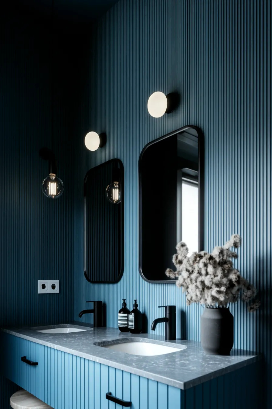 Lamela ścienna L0101 biała wym. 270 x 1.2 x 12 cm, z PolyForce