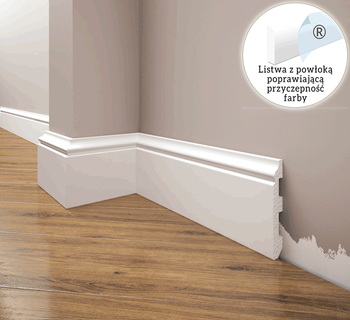 Listwa przypodłogowa elastyczna, cokół Creativa LPC-07F 200cm