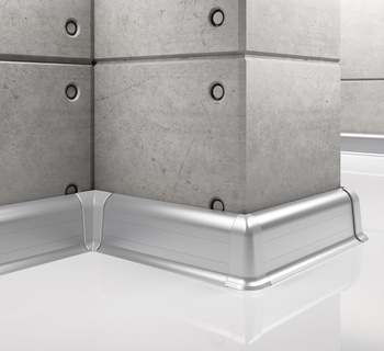 Listwa przypodłogowa aluminiowa, cokół Creativa LP55 250cm