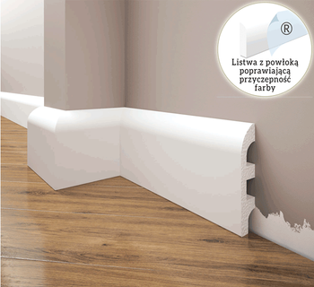 Listwa elastyczna przypodłogowa, cokół Creativa LPC-19F 200cm