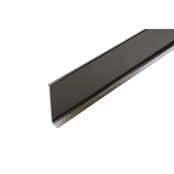 Listwa przypodłogowa aluminiowa w kolorze kawowym EC40S cokół Creativa LP59