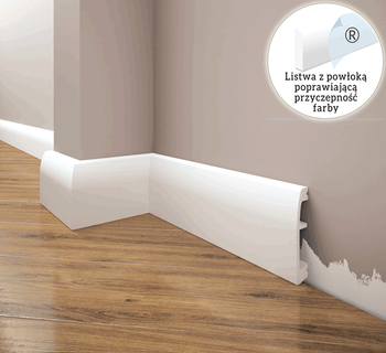 Listwa przypodłogowa, cokół Creativa LPC-06 244cm