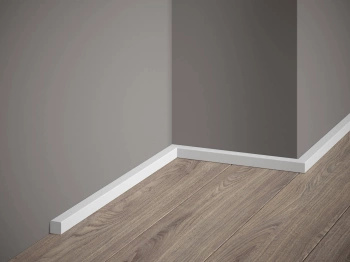 Ćwierćwałek MD010 biały wym. 200 x 1.5 x 1.5 cm, z PolyForce