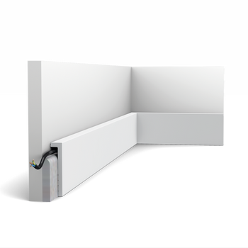 Listwa przypodłogowa RAL 9003 - Orac Decor SX171-RAL9003