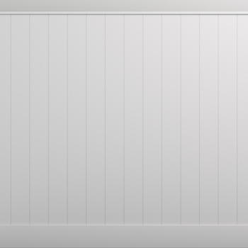 Boazeria ścienna MDF do malowania - długość 200 cm / wysokość 114.5 cm (zestaw Plano XL / Elegant / Duo) + Farba szary RAL7047