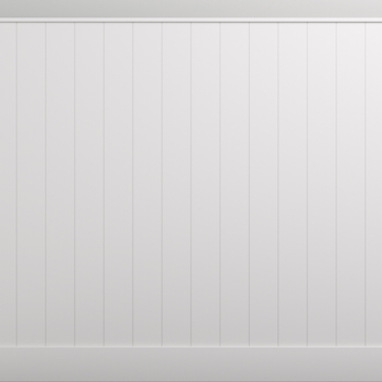 Boazeria ścienna MDF do malowania - długość 200 cm / wysokość 114.5 cm (zestaw Plano XL / Elegant / Duo) + Farba Kaszmir