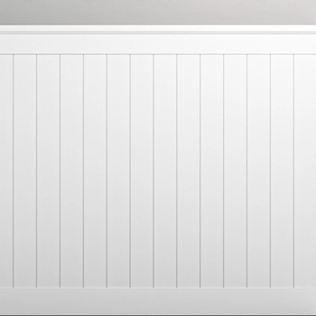 Lakierowana boazeria angielska PRIME-2, zestaw listew boazeryjnych MDF - wymiary 200 x 127 cm