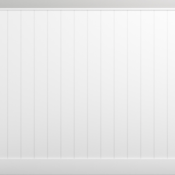 Boazeria ścienna MDF do malowania - długość 200 cm / wysokość 114.5 cm (zestaw Plano XL / Elegant / Duo) + Farba biały RAL9003